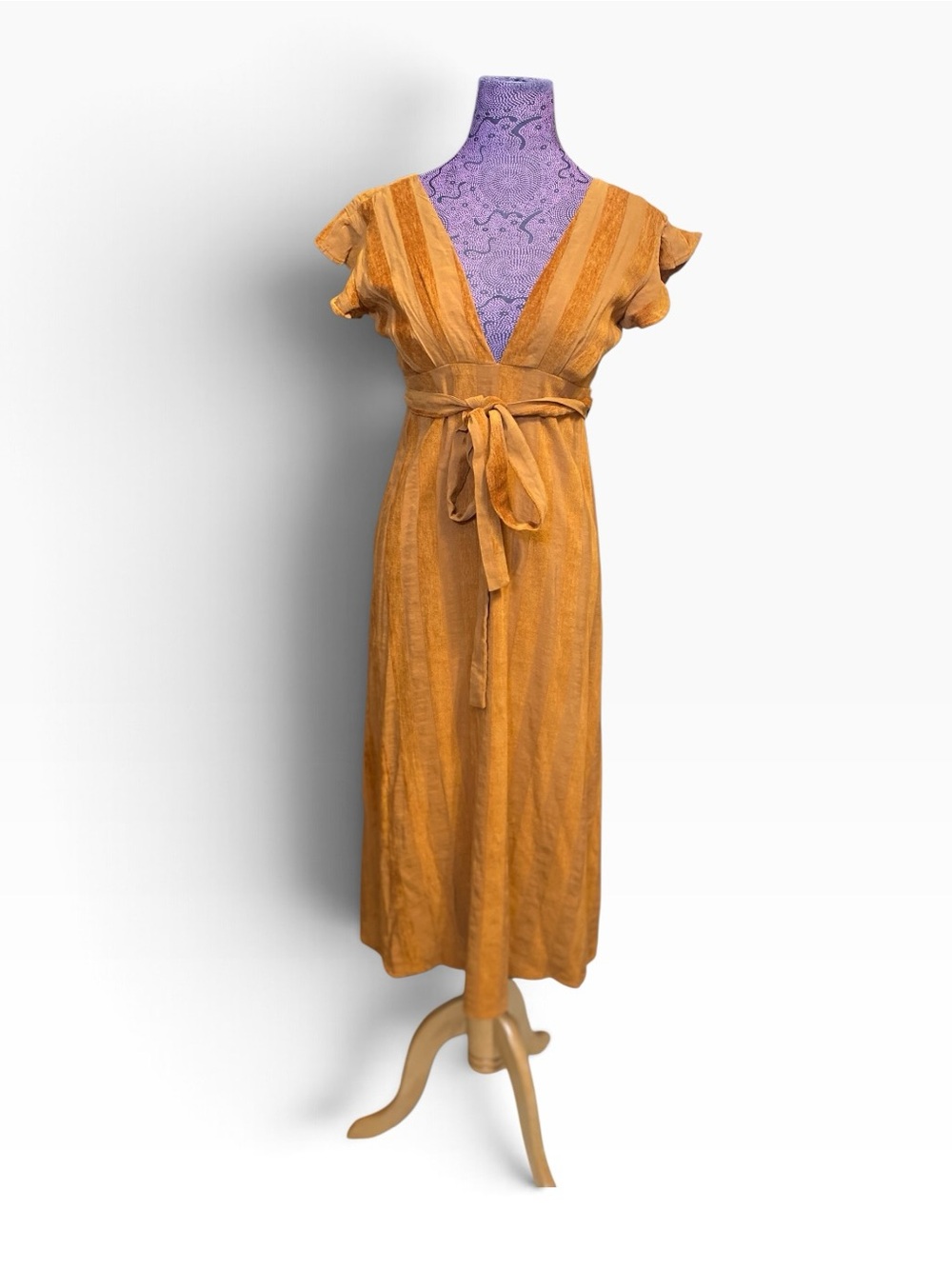Line & Dot Anthropologie Brynn Long Dress Sz M